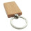 48 Pcs Blank Wooden Key Chain Rectangle Key Chain Tags Wood Keychains Key  for DIY 2