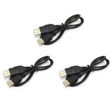 3X per USB CABLE - Cavo di Conversione da USB Femmina A Adattatore per Originale
