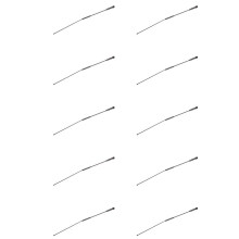 10X Antenna RH901S SMA-Female 144/430MHz Dual Band Antenna for UV-82 UV-5R -3 MarkII UV-5RE BF-F8 RT-5R