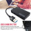 2X USB 3.0 Hub 4 Port High Speed Slim Compact Expansion Splitter 6