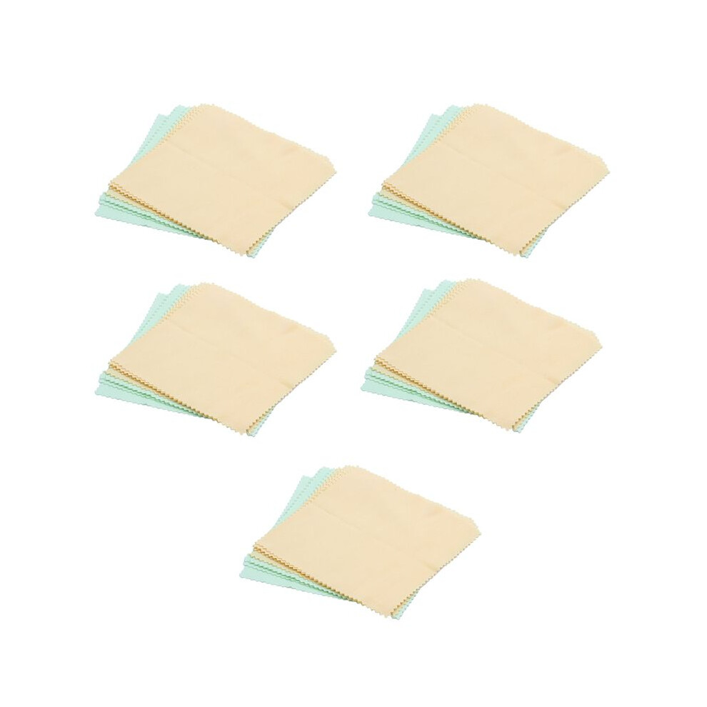 Semoic Pack 50 Microfibre Cleaning Cloth For Lenz/Clenz/Glasses/Lens Optical Wipes Spectacles/Cameraspectacles / Sunglasses
