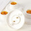 100Pcs E27 Plastic Screw Lamp Holder Round Lamp Holder Bulb Socket Holder Adapter 5