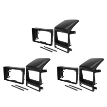 3X 9 Cal Konsola Samochodowa do CAPTIVA 2009-2012 Konsola 2Din Audio Adapter MontażOwy Zestaw Ramek Panelu Akcesoria Samochodowe