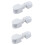 3X Infrared Motion Sensor AC110V-240V Adjustable Sensor  for PIR Body Motion Sensors (White) 1