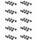 80PCS LED Dot Light 12V Car Auto Boat Round Rocker /OFF TOGGLE SPST 1