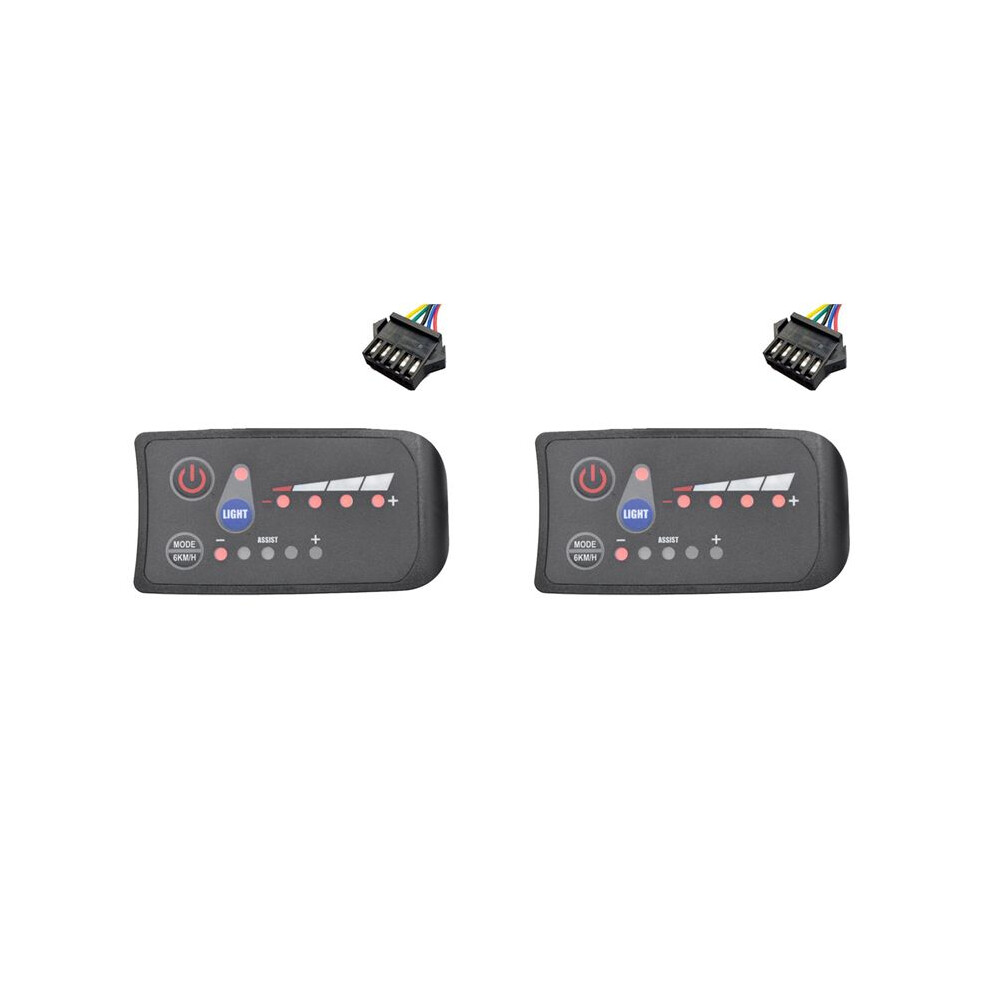 2X S810 E-Bike Meter Led Display 36V Ip65 For Electric Bike Electric Bicycle Meter Sm 5Pin 6033601604395