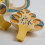 Human Inner Ear Anatomy Model with Enlarged Cochlea and Precise Color Coding for Teaching 3