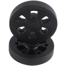 60x13mm Set of 8 Luggage Wheel Suitcase Replacement Wheels,Luggage Suitcase PU Swivel Caster Wheels Bearings Repair KitA