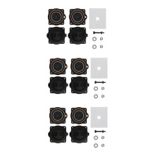 Air Pump Diaphragm Rebuild Repair Kit for Hiblow -60 -80 Septic Air Pump 80PD000040 6PCS