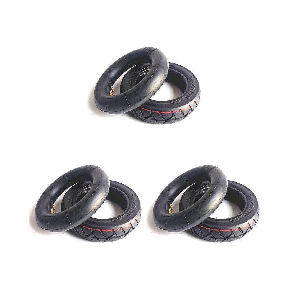 3X 10X2.5 Speedway Tire And Tube Set 10 Inch Road Tire For Zero 10X Kaabo Mantis Scooter Parts Black 4711174988211