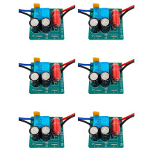 6X 60W 2 Way Audio Speaker Frequency Divider Treble Bass TWS 2 Unit Crossover Accessory