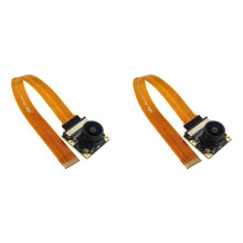 2X 8MP Camera Module for Raspberry Pi 5 Camera IMX219 160 Degree Viewing Angle CSI Interface Cam