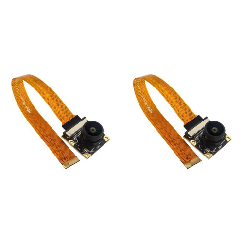 2X 8MP Camera Module for Raspberry Pi 5 Camera IMX219 160 Degree Viewing Angle CSI Interface Cam 1