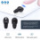 2X Wireless  Single Ear Sports  Headset with Microphone Hands-Free In-Ear Headset 9