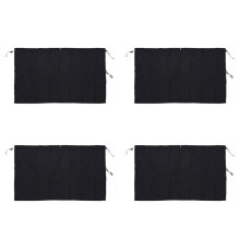 4X Car Divider Curtain Sun Shade Car Side Window Curtain Travel Nap Night Car Camping Separation Privacy Curtain