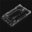 5x Vertical Hard Plastic Badge Holder Double Card ID Multi Transparent 10x6cm 7