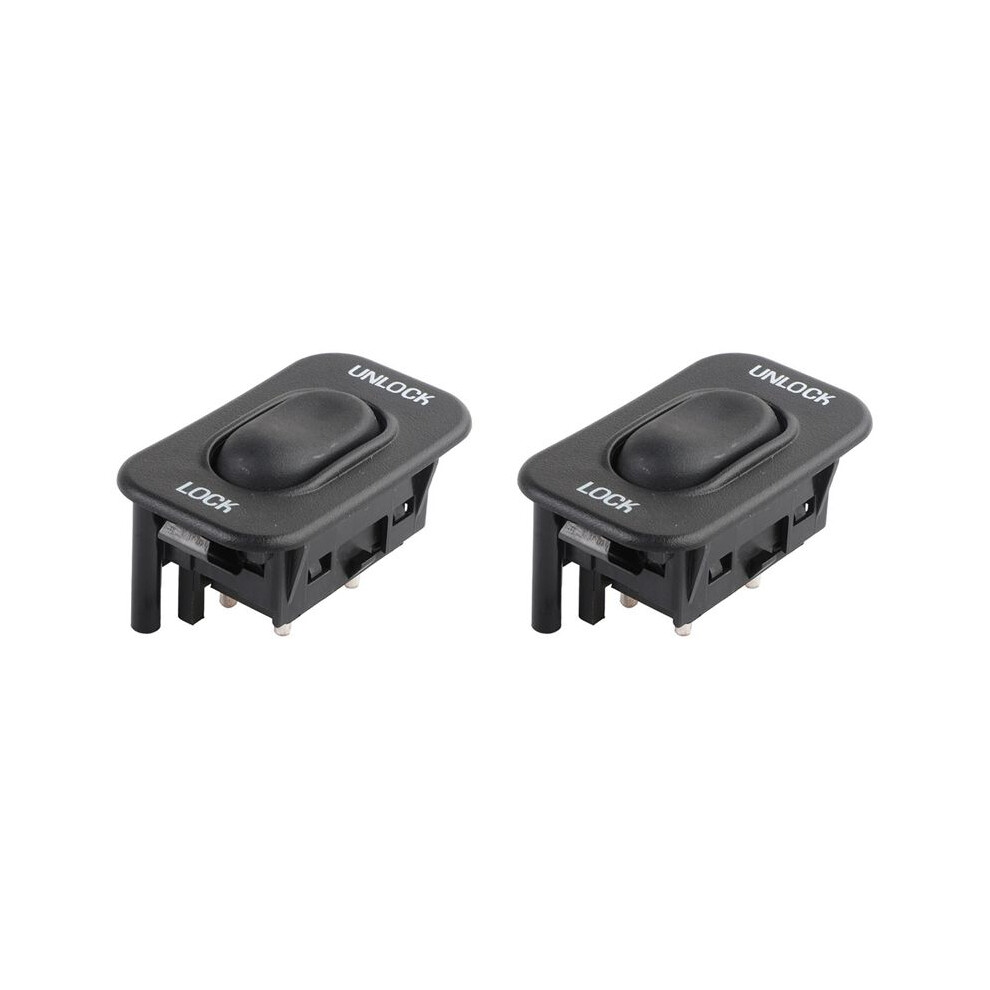 2X Car F57z-14028-Aaa Central Door Lock / Unlock Button F57z14028aaa For Ranger 1995-2007 Black 6033000142108