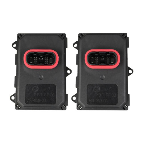 2X Car LED Headlight AFS Steering Module 7L6941329B for       A6 Power Control Unit Xenon Lamp 1