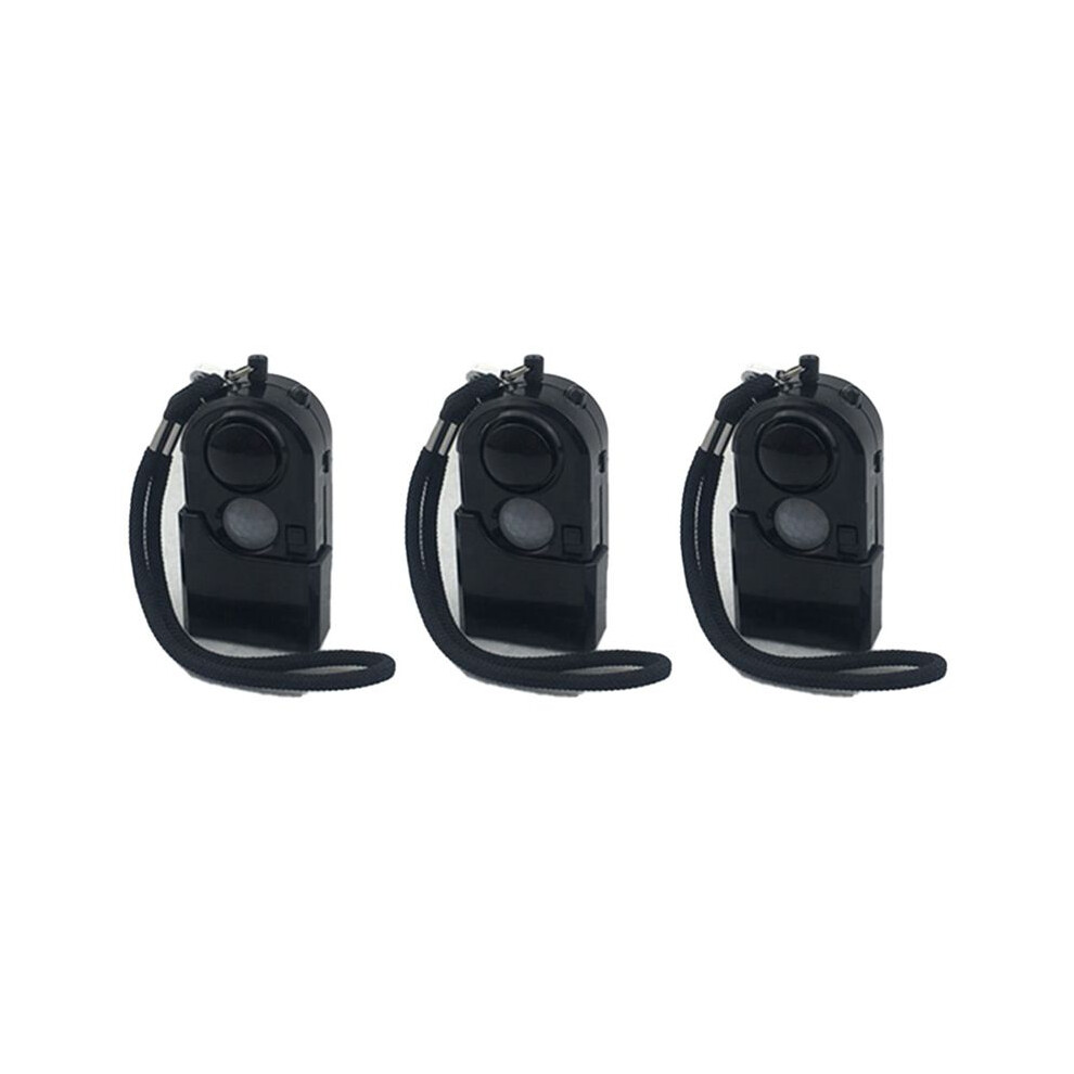 3X Camping Travel Portable Pir Infrared Motion Sensor Detector Alarm 120Db Wireless Home Security Anti-Theft 6031820761424