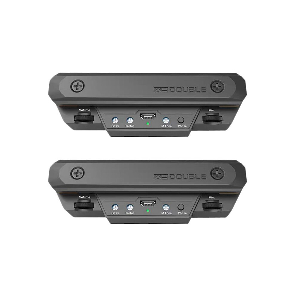 2X Double X0 Guitar Pickup Preamp Soundhole Pickup With Volume & Tone Control For Acoustic Guitar Musical Instrument, 5 6033009982958