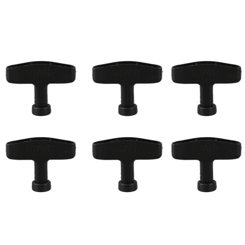 6X Replacement   Pull Handle Grip Black for Motor