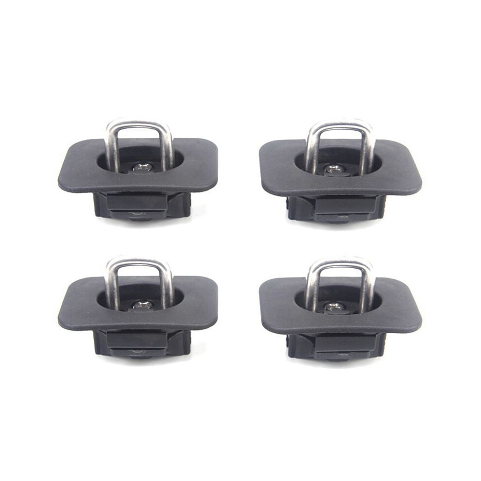 2Pair Car Truck Bed Tie Downs Pickup Truck Tie Down Anchors F150 F-150 2015-2020 F250 F350 Super Duty 2017-2020 Black 6032227049917