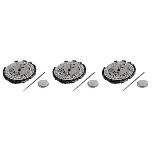 3X Single Calendar VR32 Quartz Movement High Accuracy Movement Replaceable VR32A VR32B Electronic Watch Wrist