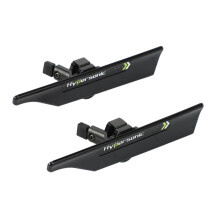 Hypersonic 6 Pcs Black Wiper Stand Windshield Wiper Wing Windshield Wiper Blade Spoiler Mate Wing Auto Car Tool