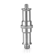 6 Pieces Standard 1/4 to 3/8 Inch Metal Male Converter Threaded Screw Adapter Spigot Stud for Studio Light Stand