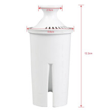4PCS Water Filter, Replacement for Water Filter 35557, 35516, 060258359916, 987554, OB03, 35503, 42432 White