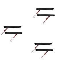 3X Car Rear Bumper Reflector Lights Dustproof Waterproof Tail Stop Running Lamps Brake Light for 3 AXELA 2004-2009