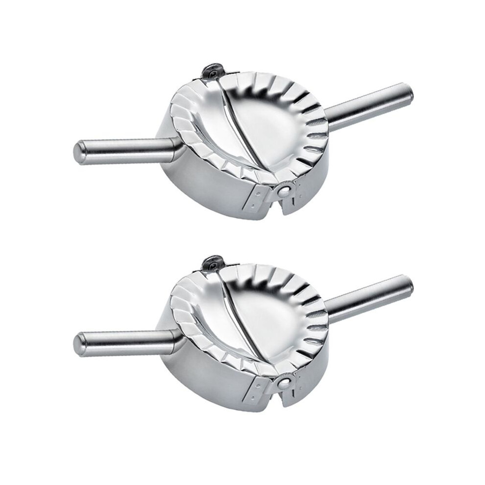 Typecat 2X Best Utensils Stainless Steel Empanada Press Ravioli Mold Dumpling Maker Wrapper Pastry Dough Cutter