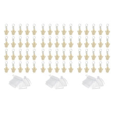60 Pièces Baptême Ange Porte-Clés Baptême Bois Porte-Clés Faveur de Baptême Souvenirs de Baptême Faveurs de Communion pour Garçon ou Fille