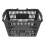 Grey Portable Storage Basket for Bathroom and Kitchen Organization, Lightweight Handheld Design 1