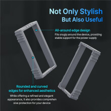 6X RD 4mm Silicone Sleeve SLE-D1 Protective Bracket Shell Holder for RD Series Power Supply RD6006/RD6024 Assembled Set