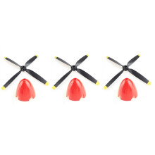 3X A280.0009 Propeller Paddle Blade and A280.0014 Fairing for  XK A280 RC Airplane Spare Parts Accessories