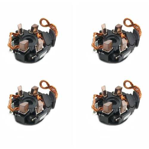 4X  Carbon Brushes Holder for  Camry   Commutator End Frame Assy 2813028040