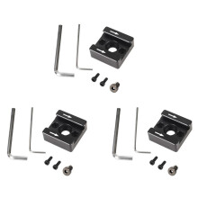 3Set 1/4 Gewinde Cold Hot Shoe Mount Adapter für DSLR Camera Cage Rig / /LED-Licht /Mikrofon /Monitormontage