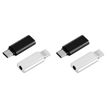 4PCS Type-C to 3.5mm Jack Converter Earphone Audio Adapter Cable Type USB C to 3.5 mm Female Headphone Aux Cable Adapter