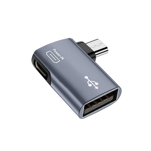 4Pcs OTG Adapter for Fire TV Stick 90 Degree Left/Right Angle Micro-USB to USB OTG Adapter for Android Phone Tablet 2