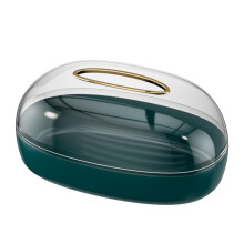 Large Capacity Wall Mounted Tissue Box Cover with Dustproof Enclosed Design for Bathroom and Desk Organizer