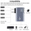 4Pcs OTG Adapter for Fire TV Stick 90 Degree Left/Right Angle Micro-USB to USB OTG Adapter for Android Phone Tablet 5