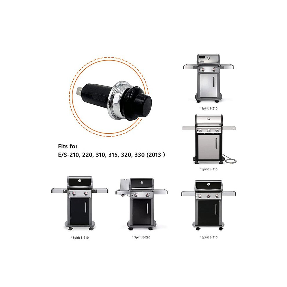 4X 66220 Igniter Button/ Compatible With Spirit E/S-210 220 310 315 320 330 Grills, 7642 7643 Partial Replacement 4713630093958