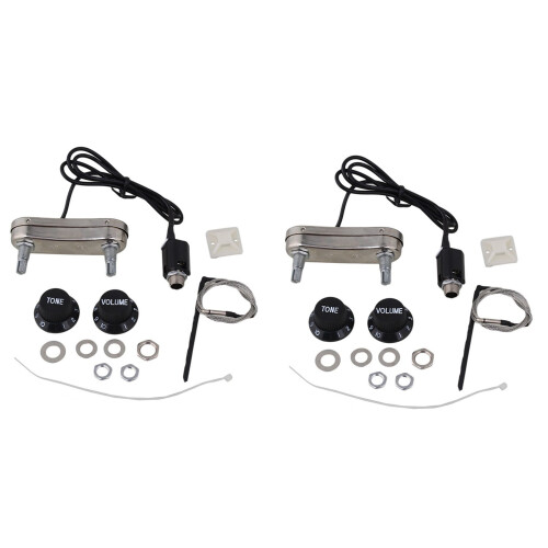 2X Acoustic Guitar Pickup Piezo & Passive Preamp PS700