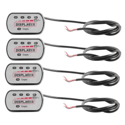 2X 48V Battery Indicator Voltmeter E-Bike Bicycle Capacity Display