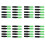 40Pcs Ftth Embedded Quick Connector SC/APC Green Plastic Fiber Optic Connector 2