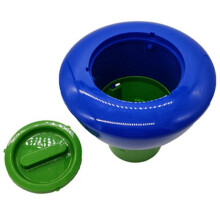 2X Distributeur de Pastilles de Chlore/Brome Ă Flotteur de Piscine de 7 Pouces pour Piscines, Spas, Bains Ă Remous et Fontaines