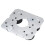6X 4 Array IR Led Spot Light Infrared 4x IR LED Board for CCTV Cameras Night Vision (52mm Diameter) 6