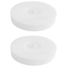 2X PIR Bewegungs Sensor LED Nachtlicht USB Wiederaufladbare Dimmbare Nacht Lampe Weiß