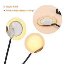 3X Acoustic Guitar Transducer Pre-Wired Amplifier Piezo Jack Pickup Accessory